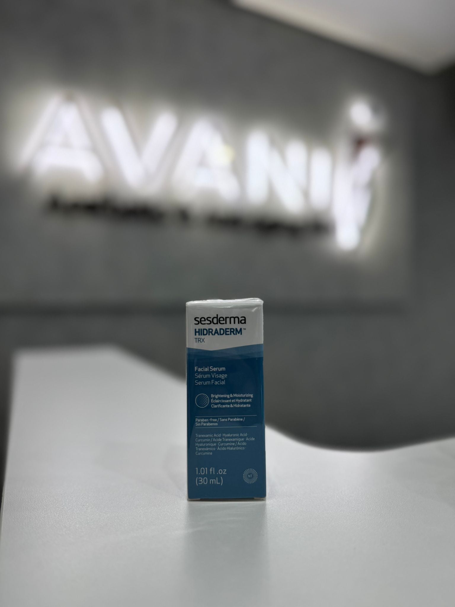 Hidraderm TRX Facial Serum – Sérum hidratante y aclarador