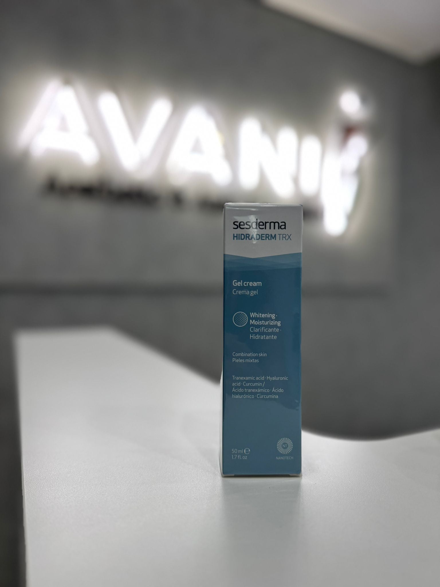 Hidraderm TRX Gel Cream – Crema gel hidratante y aclaradora